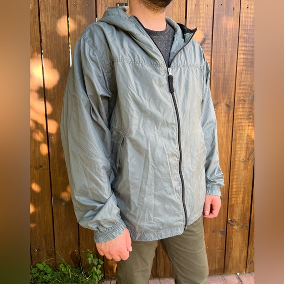 Gap Rain Jacket 90s- 2000s Cell Phone Pocket - Picture 4 of 10